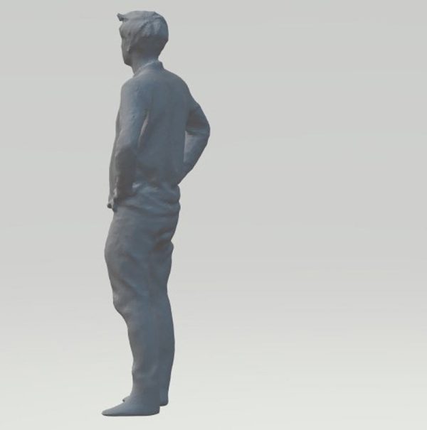 figure of a boy standing