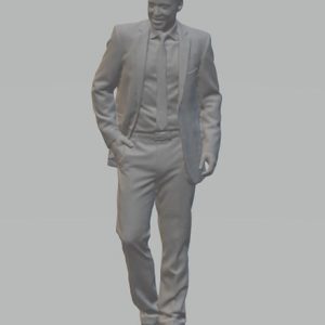 figure of a man in a suit