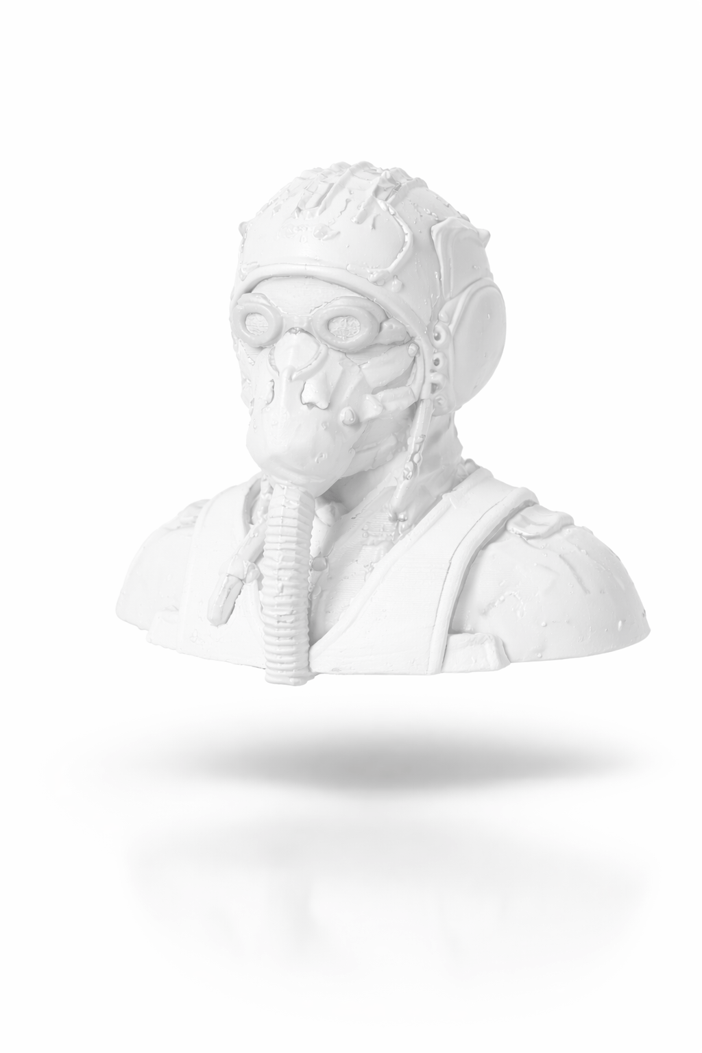 German ww2 fighter pilot scale 1/4 141mm tall - Image 4