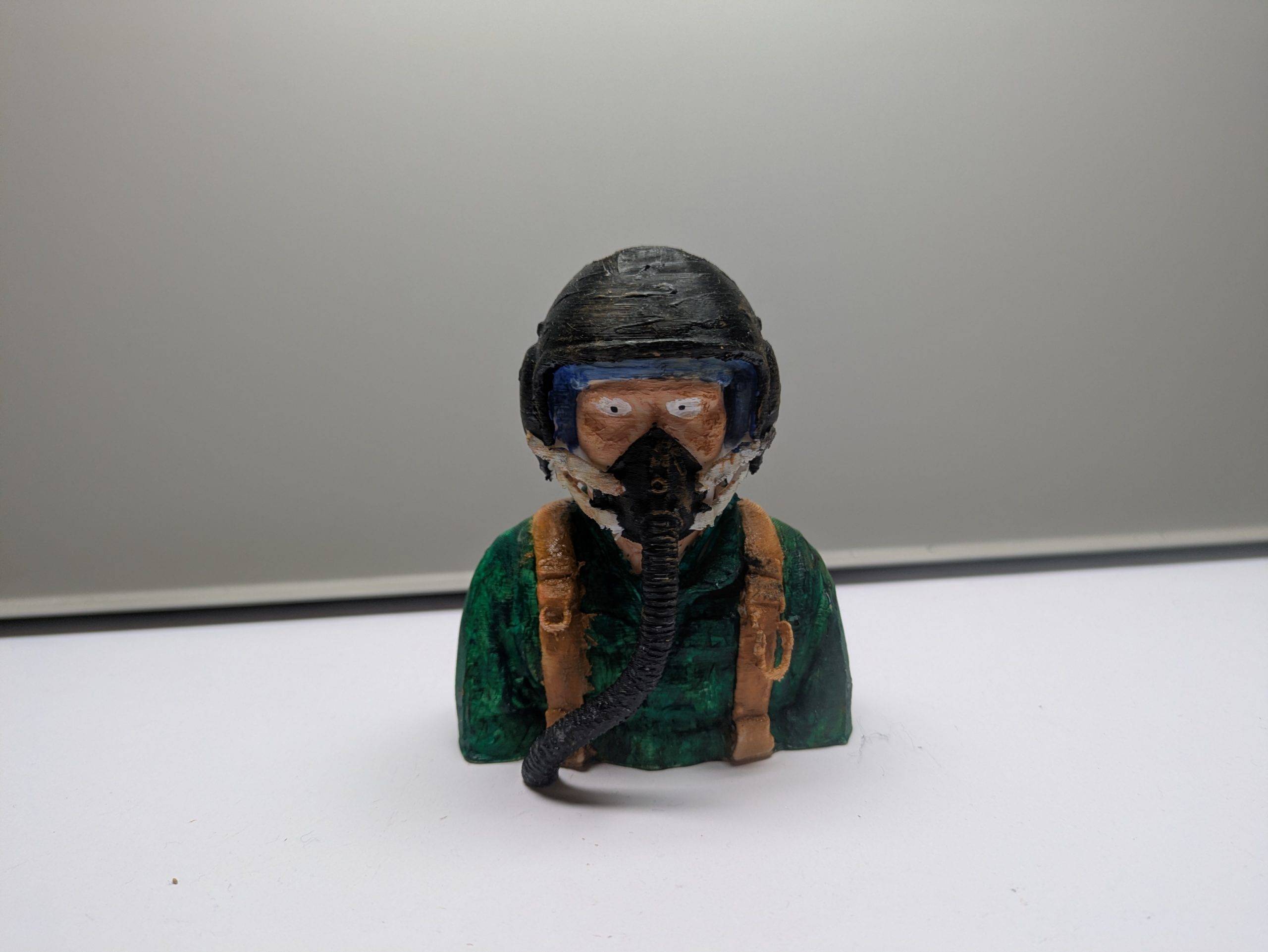 RAF fast jet pilot figure Scale 1/24 35mm tall - Image 3